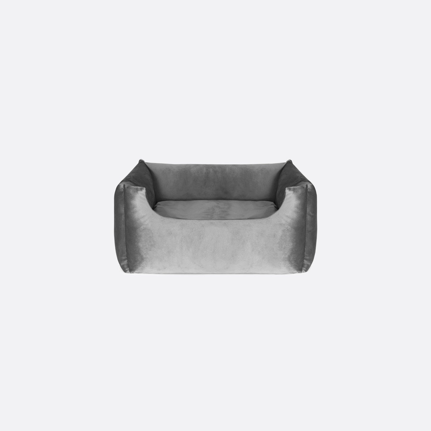 Poltroncina classica Sfoderabile | Velluto Grigio