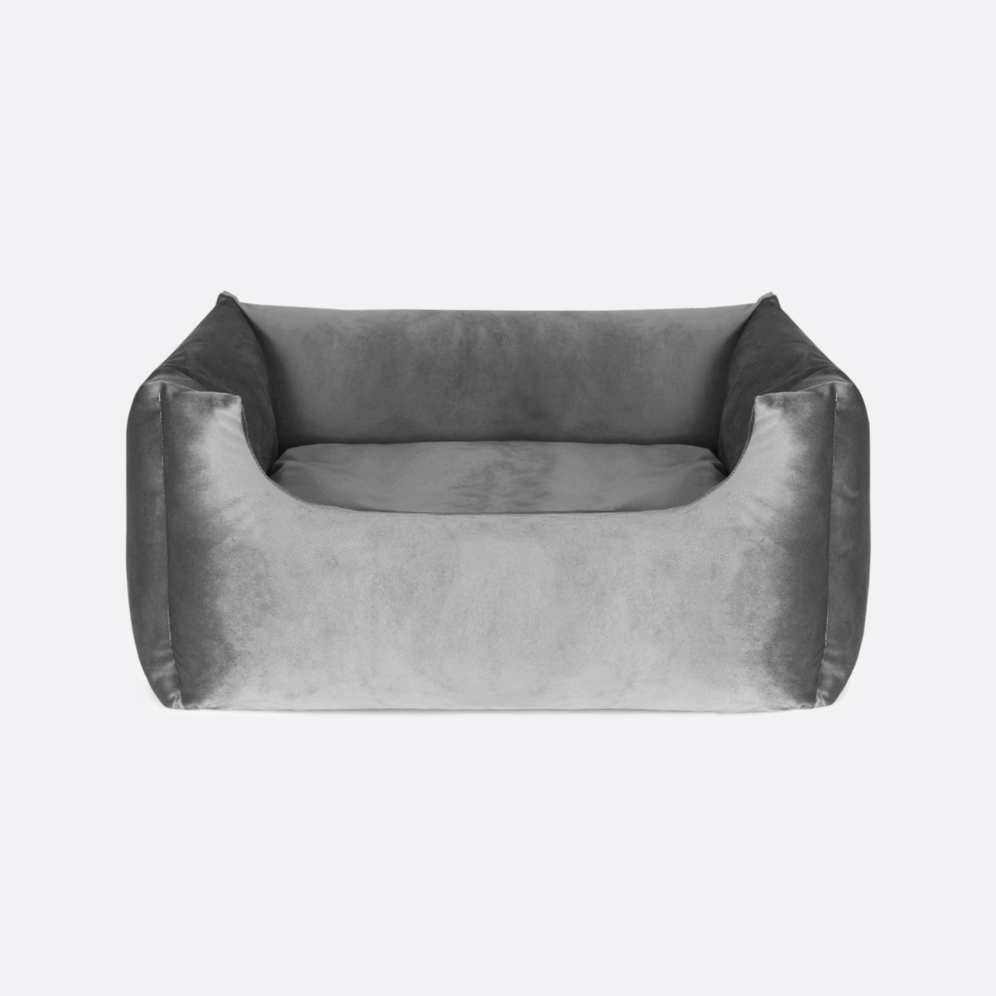 Poltroncina classica Sfoderabile | Velluto Grigio