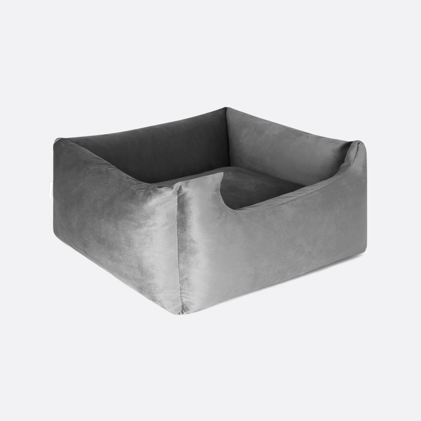 Poltroncina classica Sfoderabile | Velluto Grigio