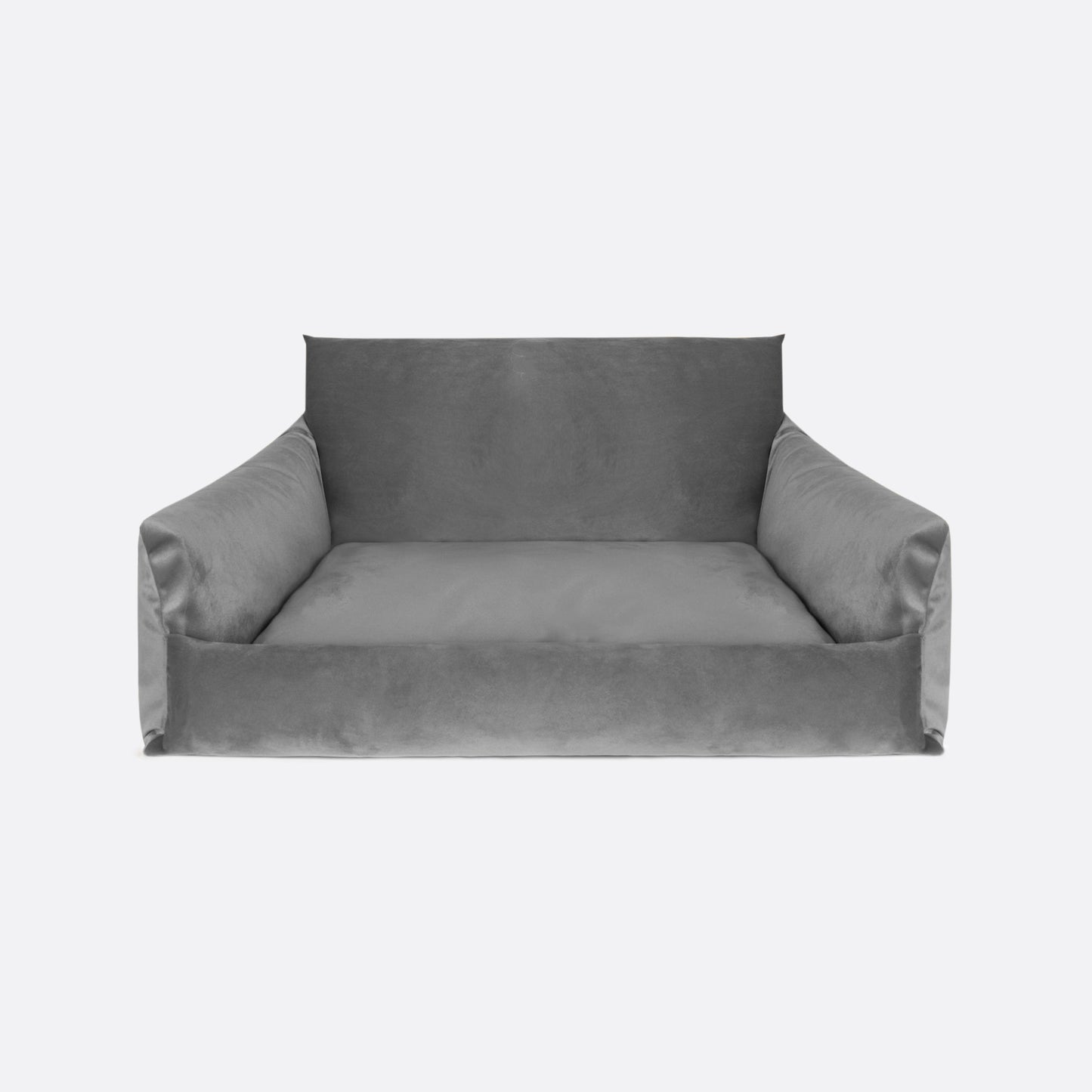 Divanetto | Velluto Grigio
