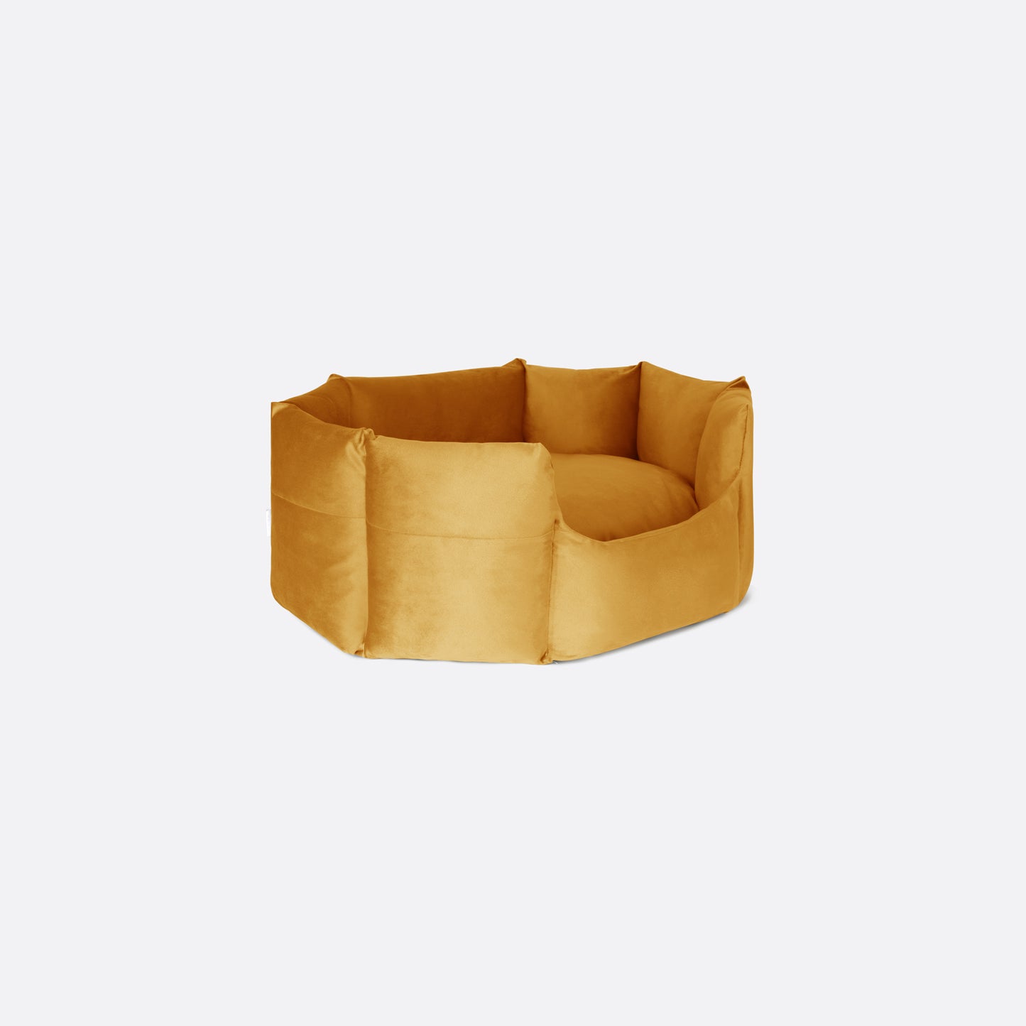 Conchiglia Sfoderabile | Velluto Ocra