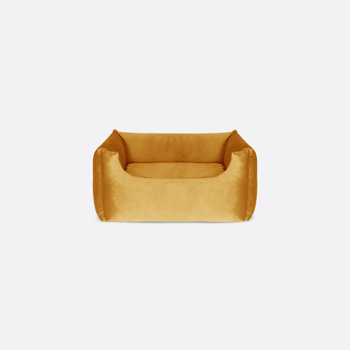 Poltroncina classica Sfoderabile | Velluto Ocra