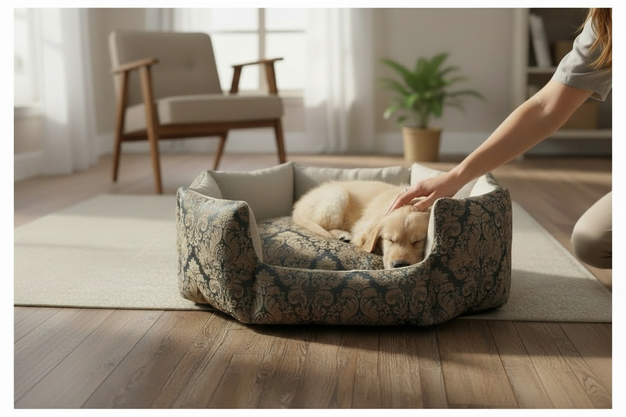 Conchiglia sfoderabile|fantasia damascato