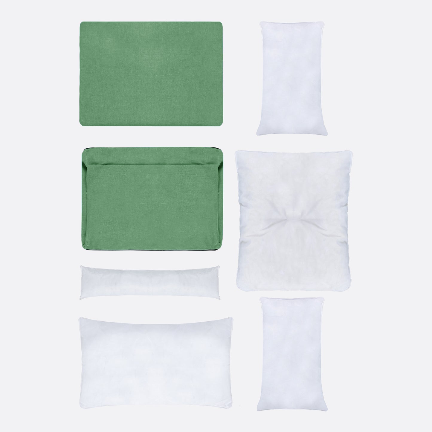 Divanetto Sfoderabile | Verde scuro