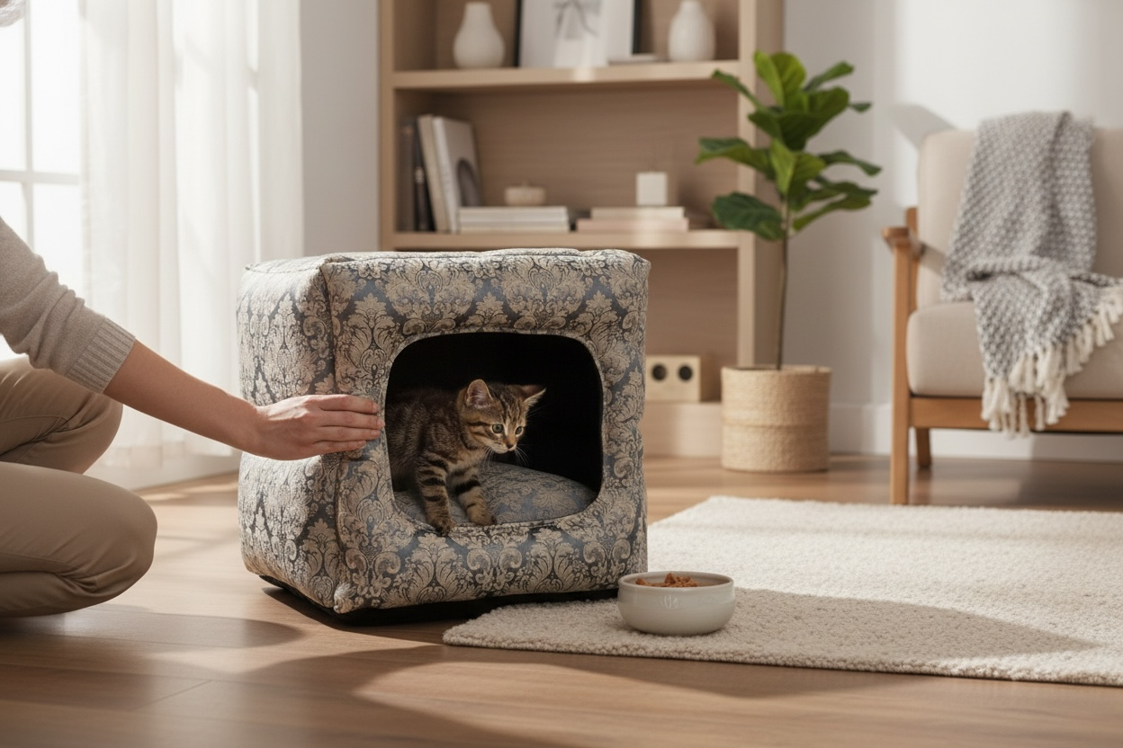 Casetta | fantasia damascata